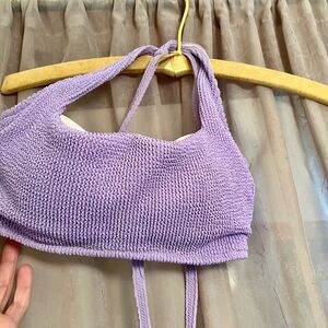 Shade Shore bikini top- lavender- 34B